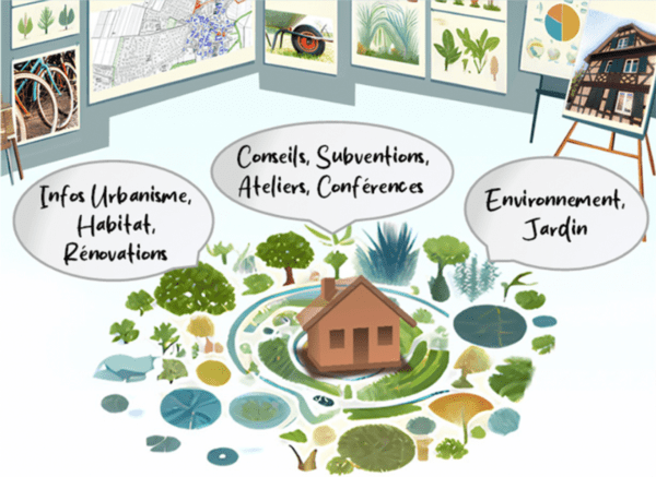 Le Forum de l’Habitat et de l’Environnement de Lampertheim est l'occasion de trouver toutes les informations utiles pour être bien chez soi ! forum de l'habitat