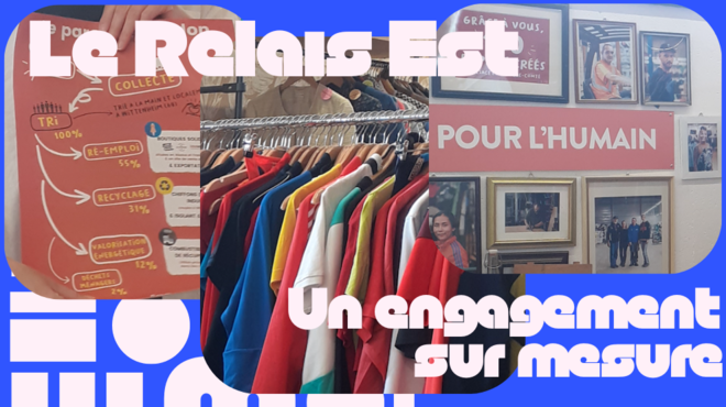 Retour sur la visite d'une boutique Label Fripe et de la découverte du travail de titan réalisé par le Relais Est pour une mode plus durable. mode