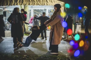 Disco boules d’énergie et solidarité au Marché de Noël Neuhof-Meinau