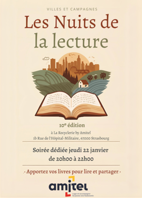 affiche Nuits de la Lecture 2026