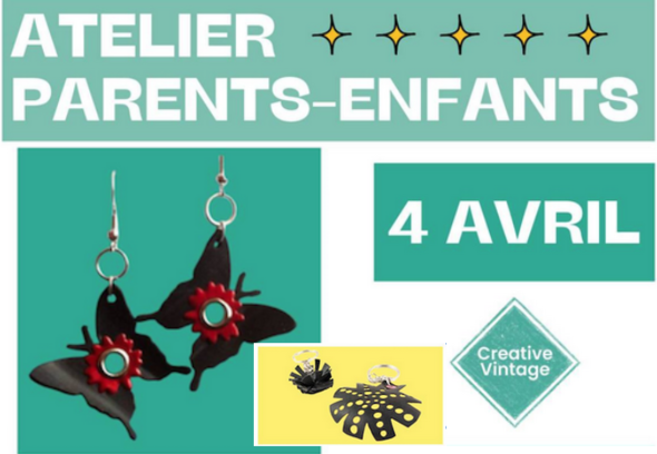Creative Vintage : leur prochain atelier brico-récup a lieu le 4 avril ! Creative Vintage ateliers