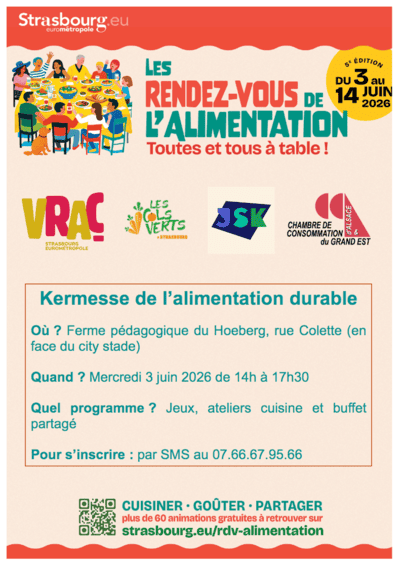 affiche Rendez-vous de l'Alimentation 2026