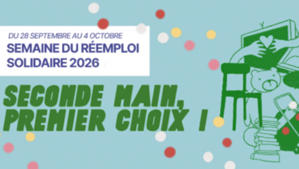 Lors de la Semaine du Réemploi Solidaire, les structures engagées pour une économie circulaire font découvrir leurs activités au grand public Semaine du Réemploi Solidaire 2026