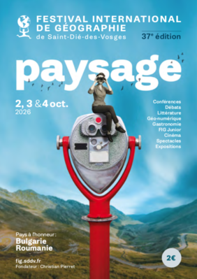 affiche 37ème festival international de géographie