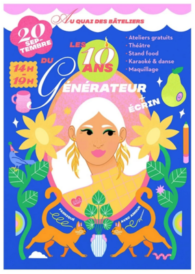 Le Générateur anniversaire 2026 affiche